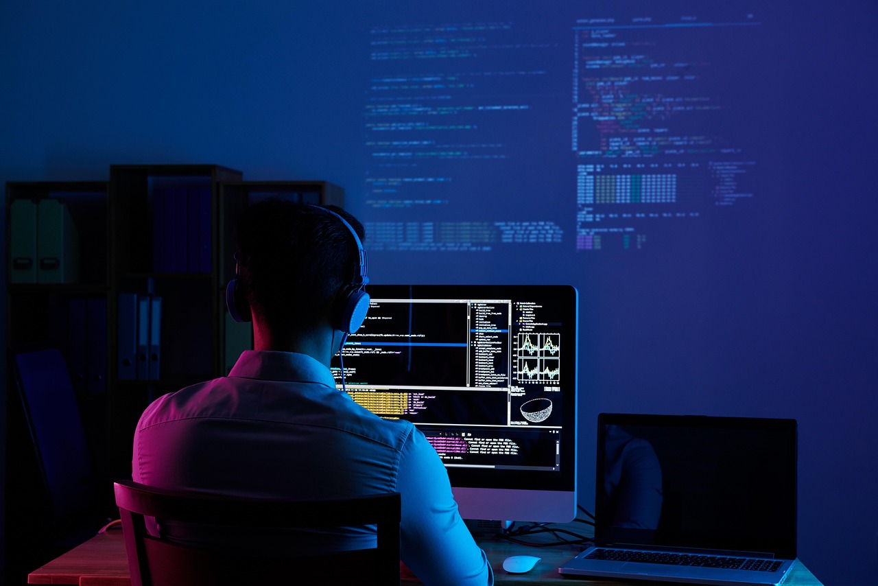 Digital Architects collaborating in a modern tech workspace